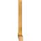 Ekena Millwork Portland Rough Sawn Timber Gable Bracket, Western Red Cedar, 84"W x 42"H x 4"D x 4"F, 12/12 Pitch GBW084X42X0404POR00RWR - alternate 5